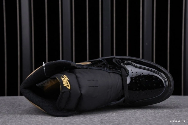 555088-032 (2020) 1 Air Jordan Gold High Metallic Black Retro 1224